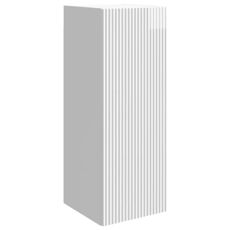 Armoire Murale Blanc brillant 33 x 34,5 x 90 cm - 2