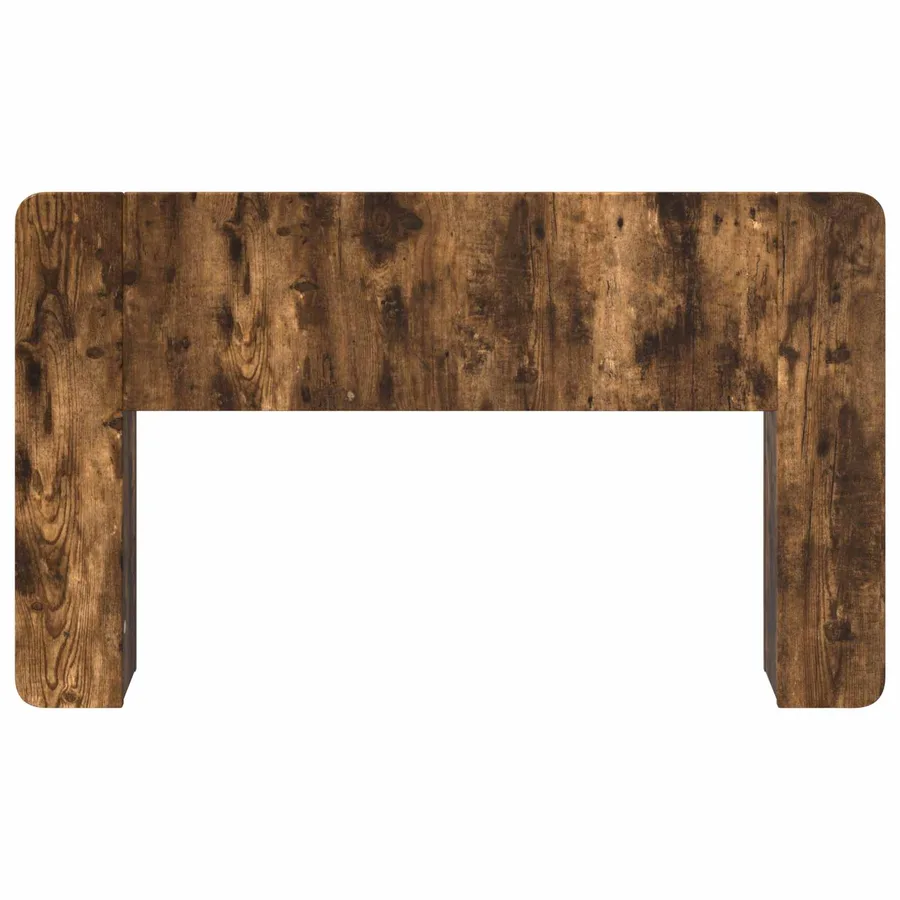 Cabinet de Tête de Lit Chêne fumé Bois d'ingénierie - 5