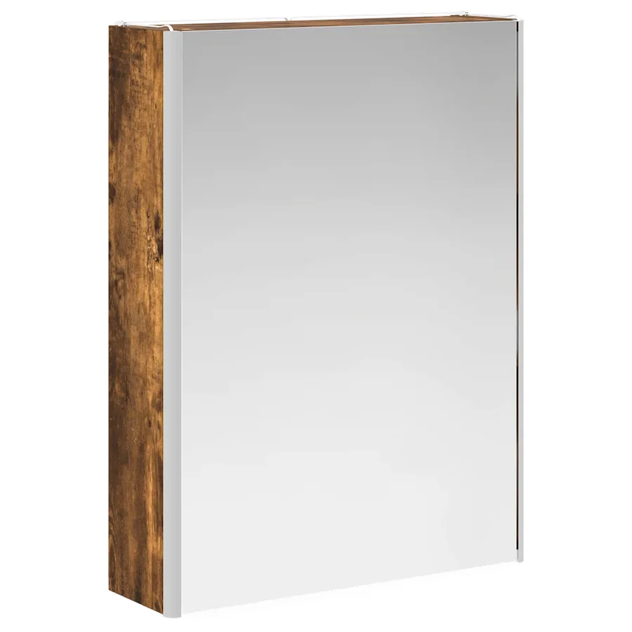 Ensemble d'armoire de salle de bain 5 pcs Chêne fumé - 7