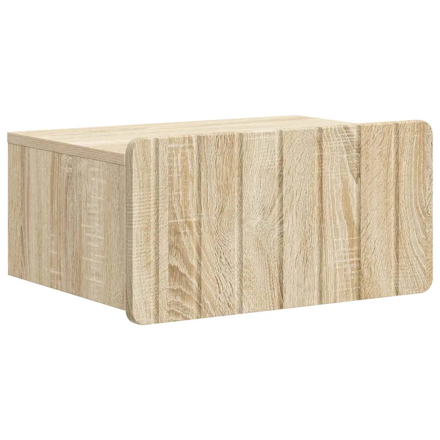 Cabinet de chevet mural Chêne Sonoma 49 x 34,5 x 24 cm - 2