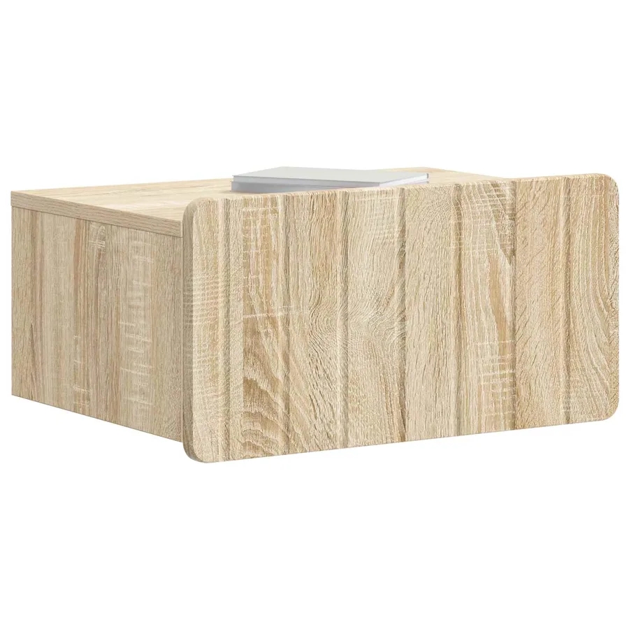 Cabinet de chevet mural Chêne Sonoma 49 x 34,5 x 24 cm - 3