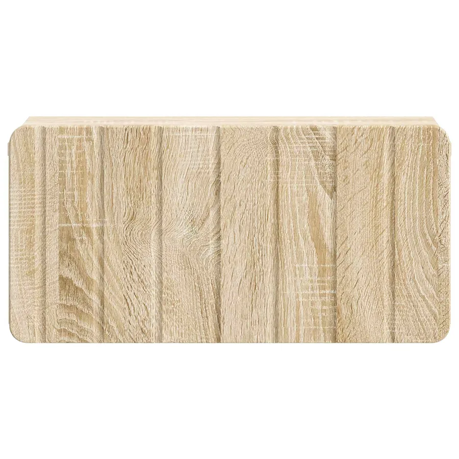 Cabinet de chevet mural Chêne Sonoma 49 x 34,5 x 24 cm - 5
