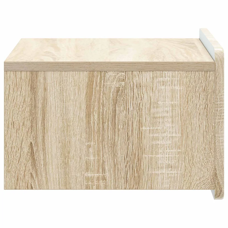 Cabinet de chevet mural Chêne Sonoma 49 x 34,5 x 24 cm - 6