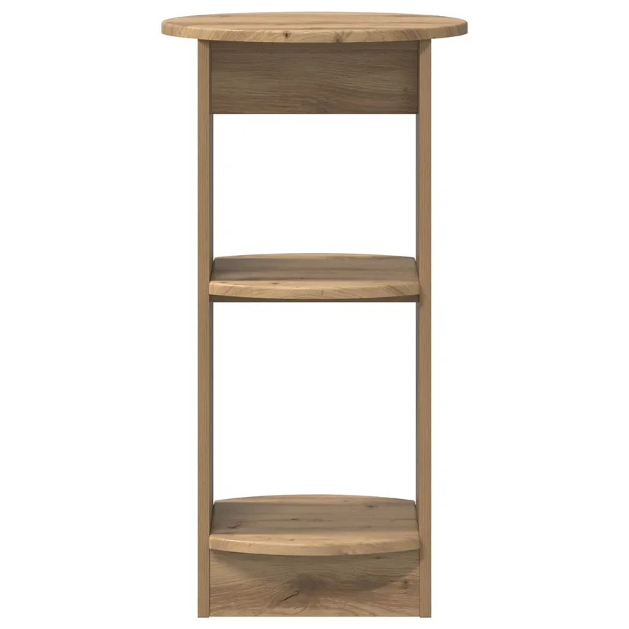 Meuble d'appoint Chêne Artisanal 40 x 40 x 75 cm - 4