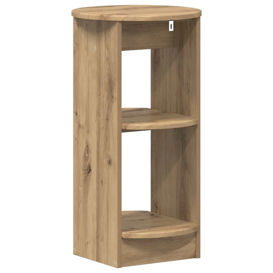 Meuble d'appoint Chêne Artisanal 40 x 40 x 75 cm - 6