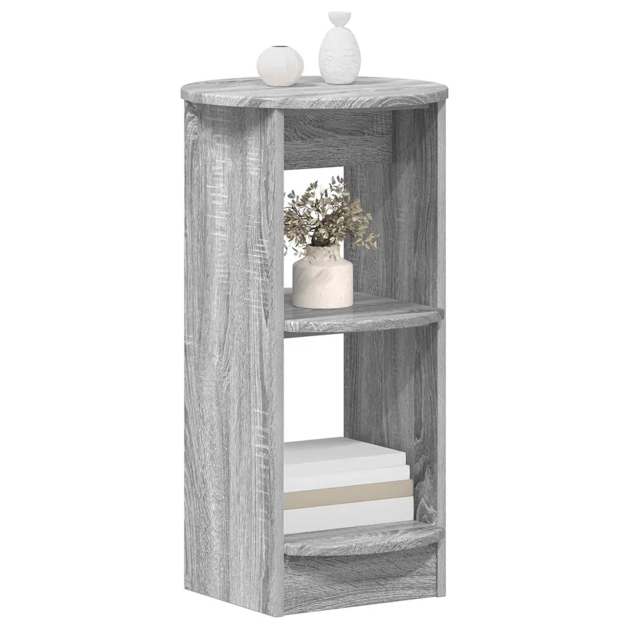 Meuble d'appoint Gris Sonoma 40 x 40 x 75 cm Bois d’ingénierie - 3