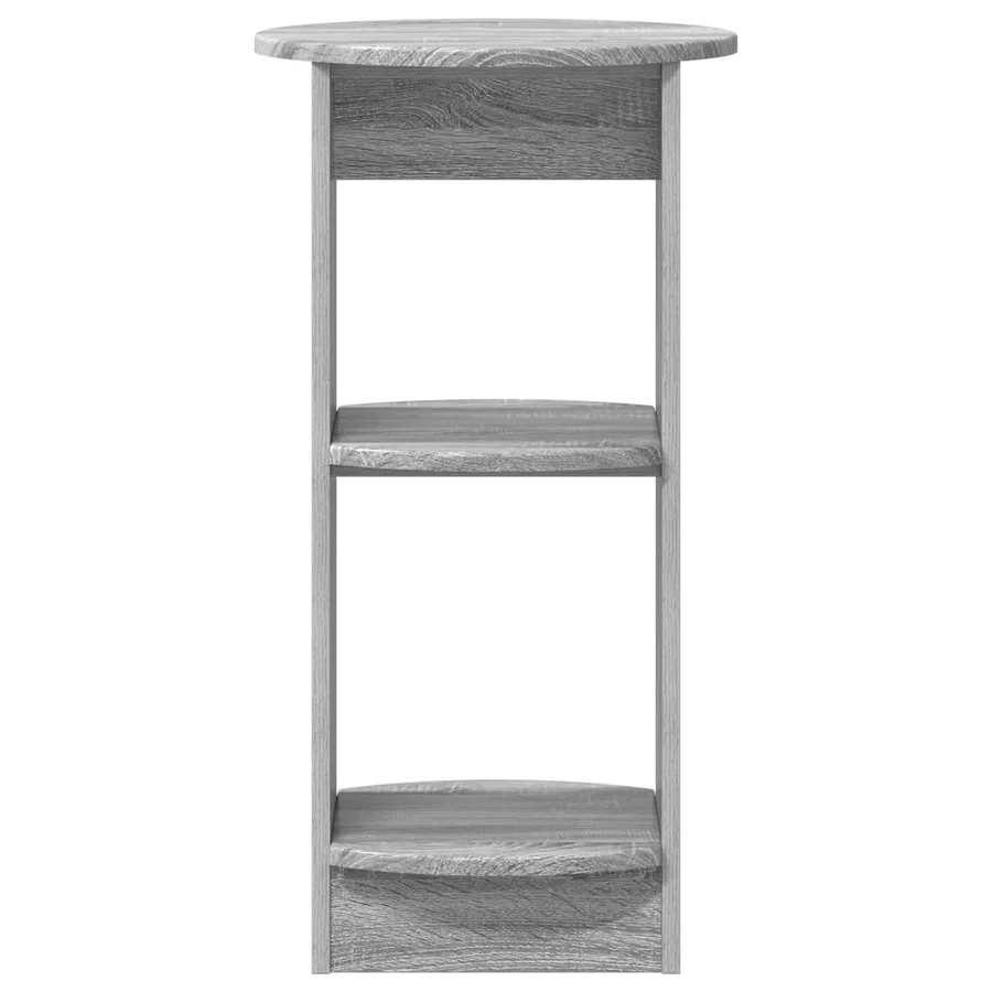 Meuble d'appoint Gris Sonoma 40 x 40 x 75 cm Bois d’ingénierie - 4