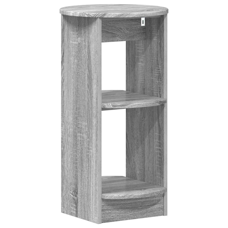 Meuble d'appoint Gris Sonoma 40 x 40 x 75 cm Bois d’ingénierie - 6