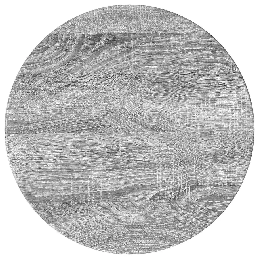 Meuble d'appoint Gris Sonoma 40 x 40 x 75 cm Bois d’ingénierie - 7