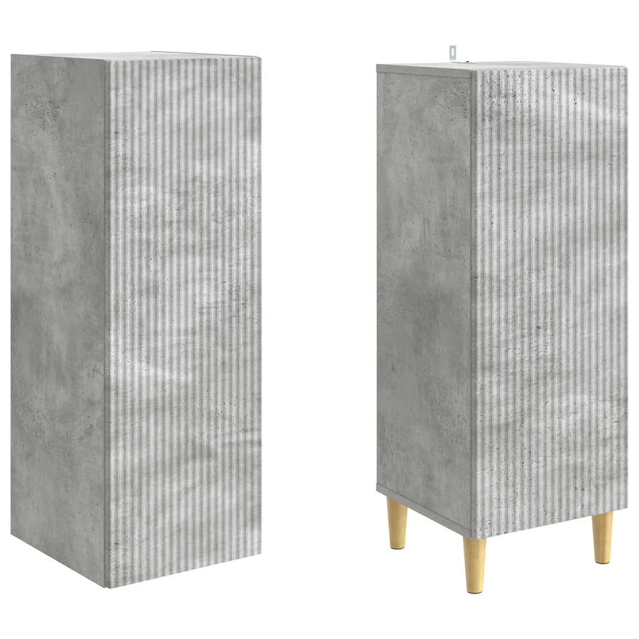 Ensemble de Meubles 2 pcs 33 x 34,5 x 90 cm Bois d'ingénierie - 4