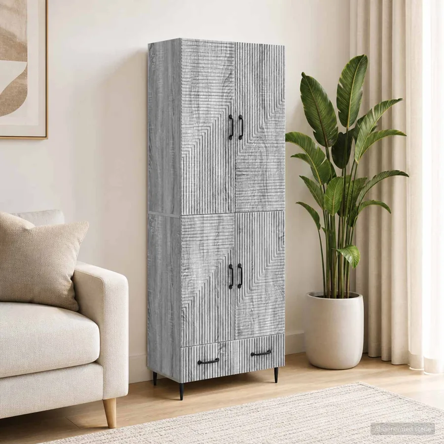Ensemble de Meubles 2 pcs 66 x 34,5 x 95 cm Bois d'ingénierie