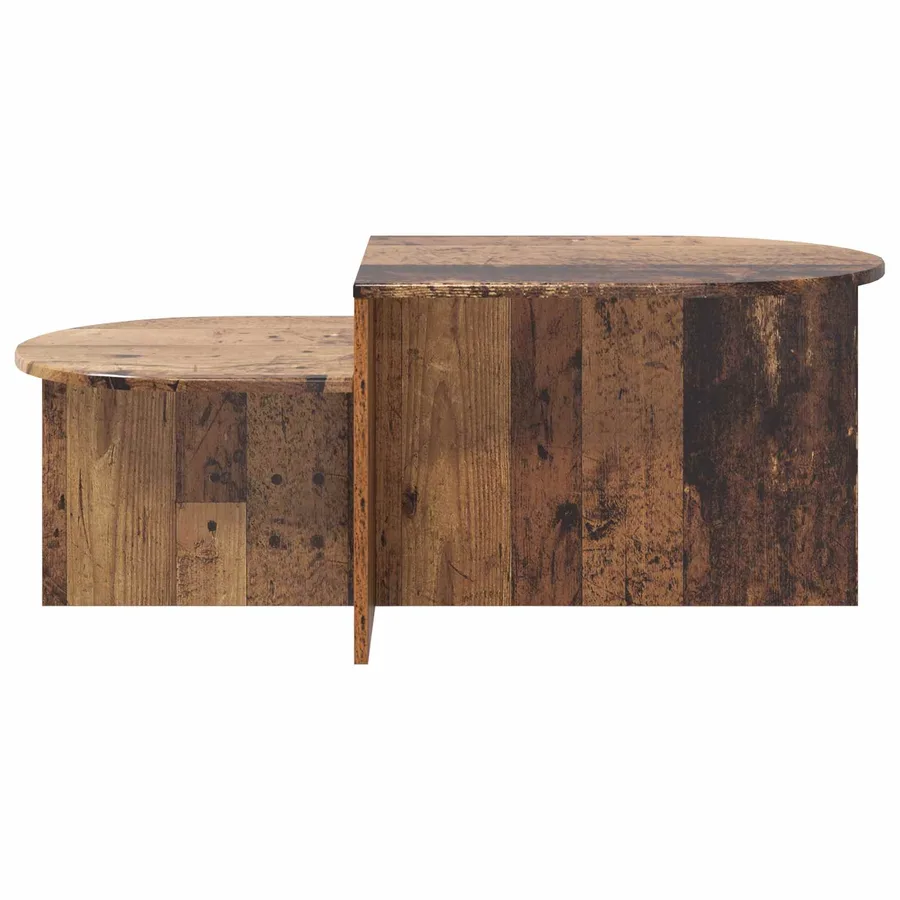 Table basse Bois ancien 100 x 50 x 40 cm Bois d'ingénierie - 5