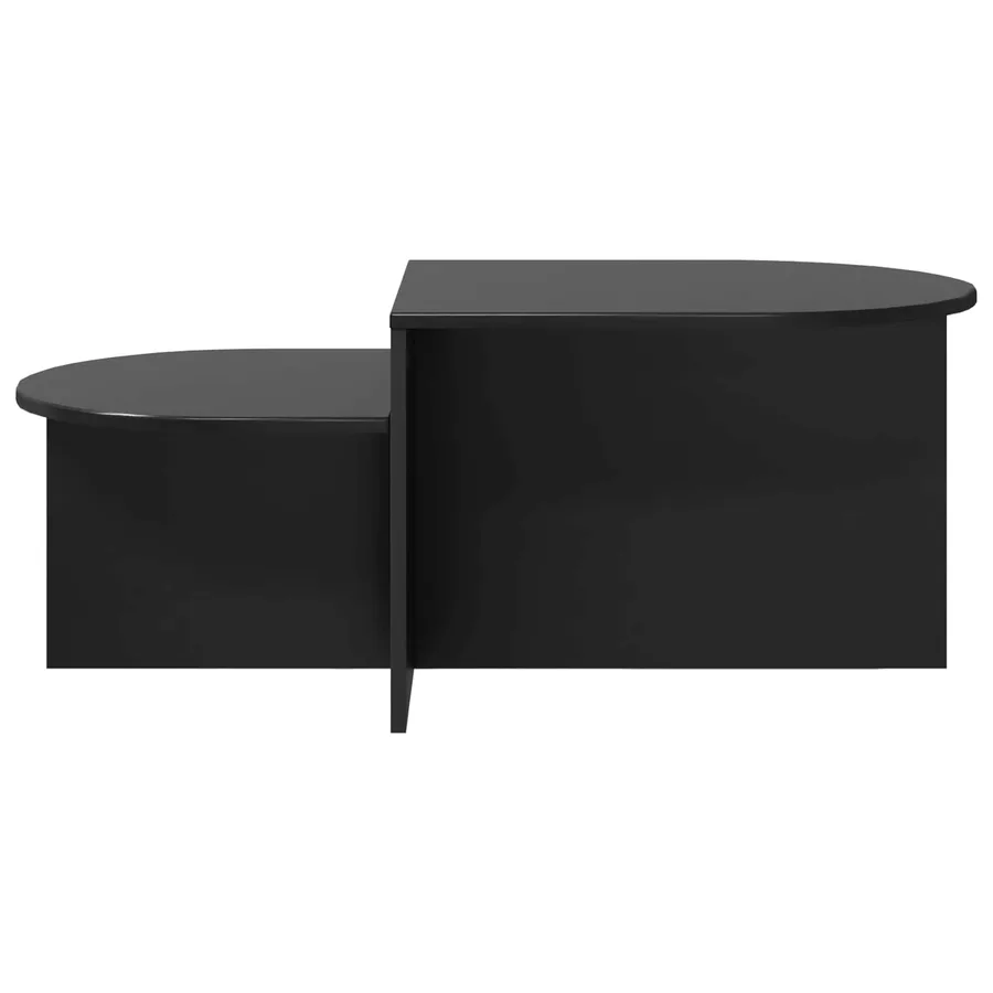 Table basse Chêne noir 100 x 50 x 40 cm Bois d'ingénierie - 5