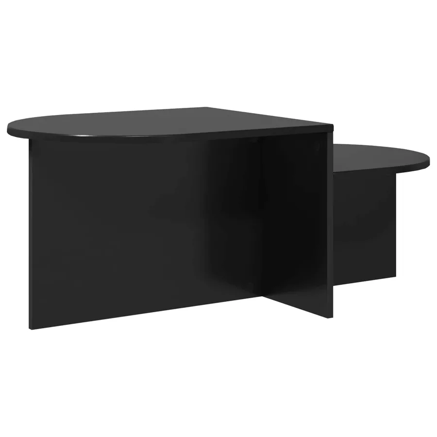 Table basse Chêne noir 100 x 50 x 40 cm Bois d'ingénierie - 7