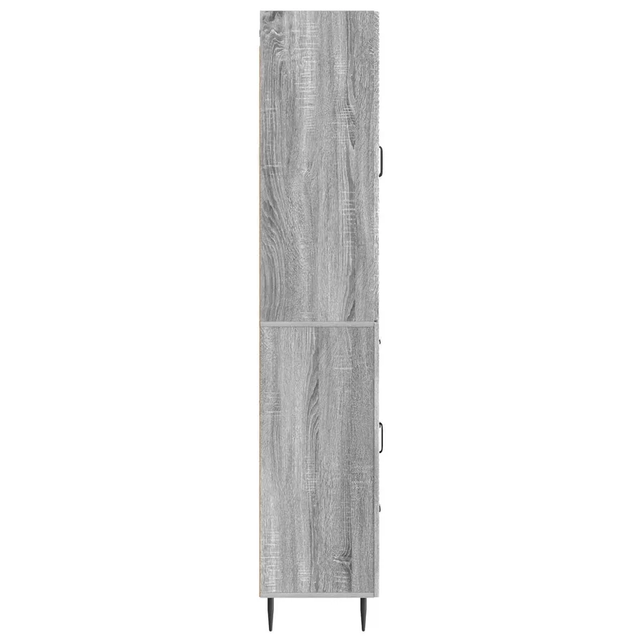 Ensemble de Meubles 2 pcs Sonoma gris 66 x 34,5 x 89,5 cm - 6