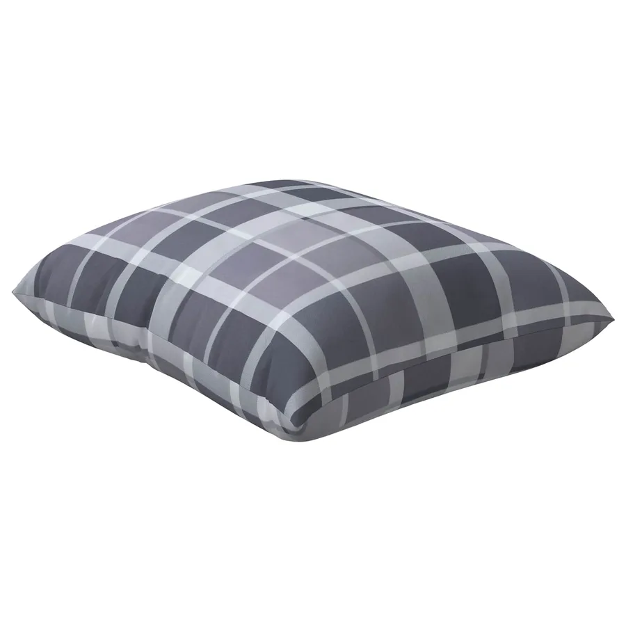 Coussin d'extérieur 4 pcs Carreaux Grisel 40 x 40 cm Tissu - 4