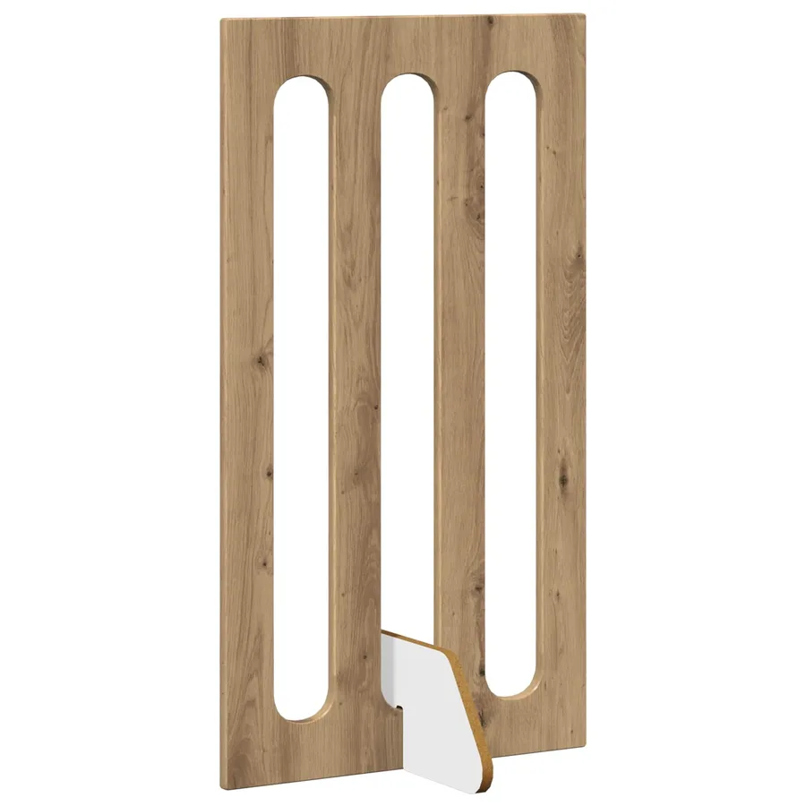 Clôture pliable pour animaux 2 pcs Chêne Artisanal - 4