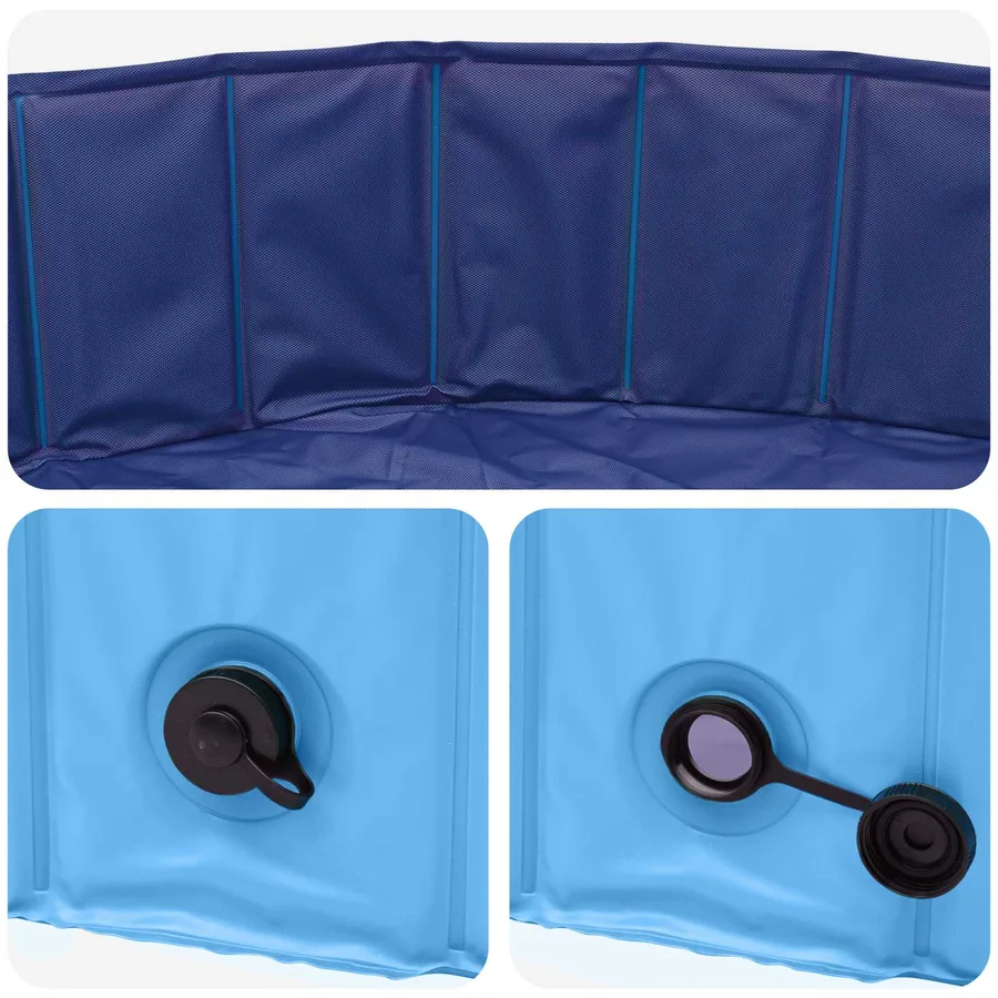 Piscine pour enfants Bleu Ø300 x 38 cm - 4