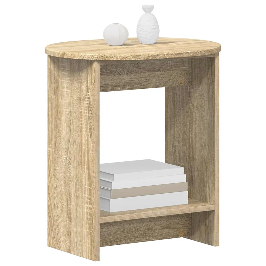 Table d'appoint Chêne Sonoma 50 x 39,5 x 55 cm - 3