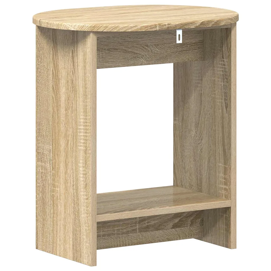 Table d'appoint Chêne Sonoma 50 x 39,5 x 55 cm - 6