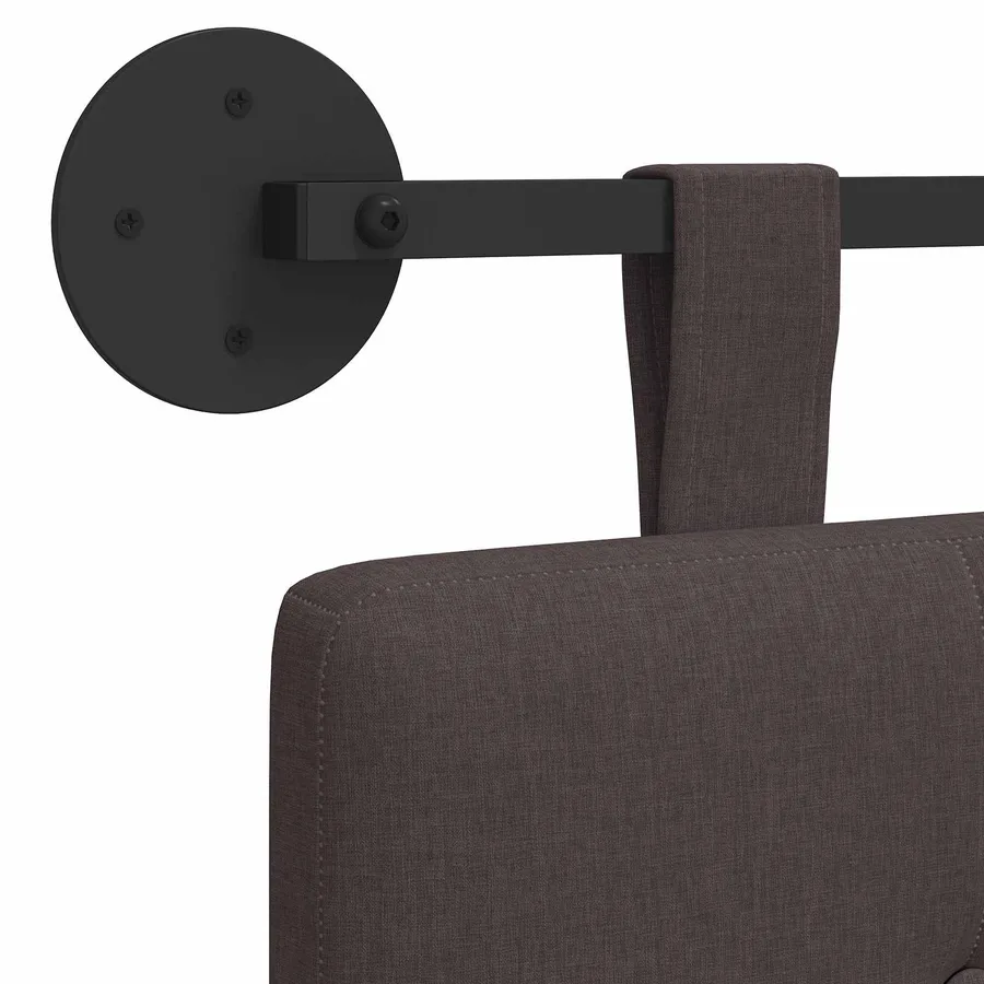 Tête de lit suspendue tissu - 9