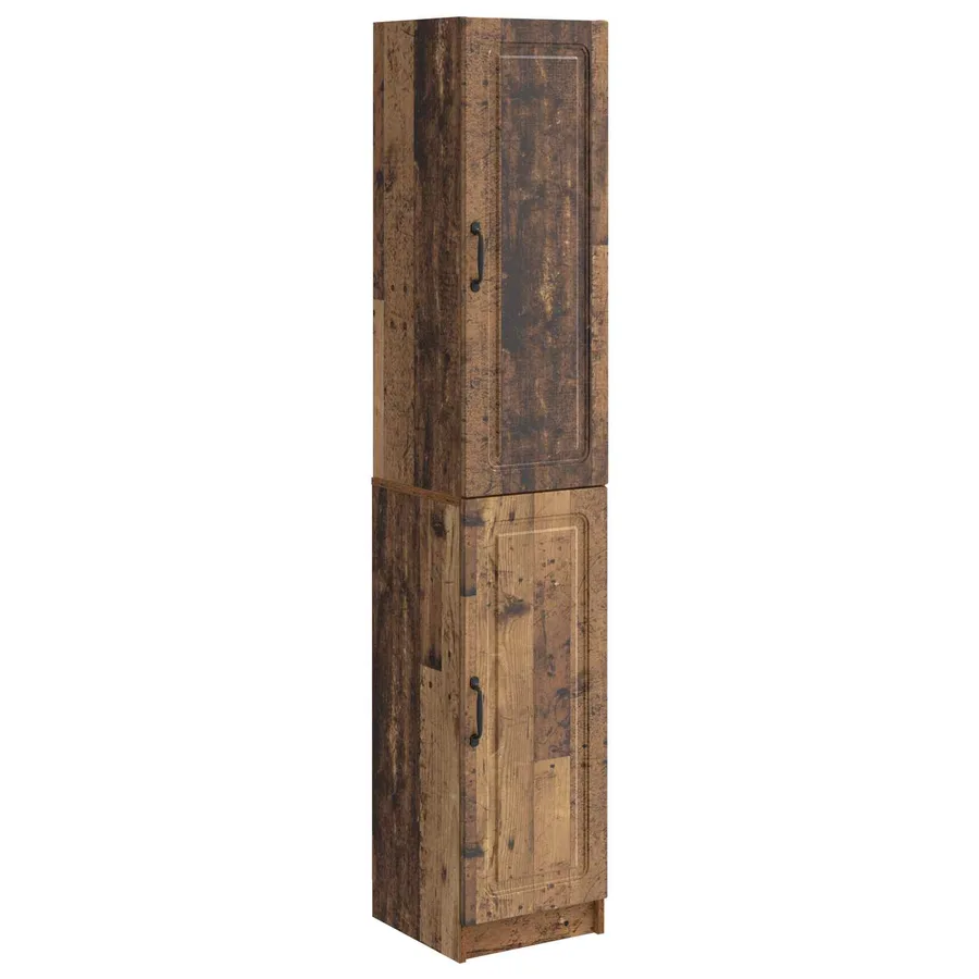 Ensemble de Meubles 2 pcs Bois ancien Bois d'ingénierie - 2