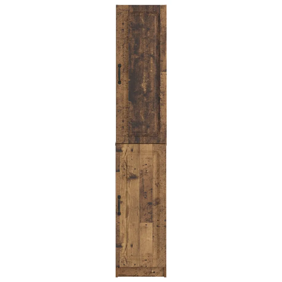 Ensemble de Meubles 2 pcs Bois ancien Bois d'ingénierie - 5