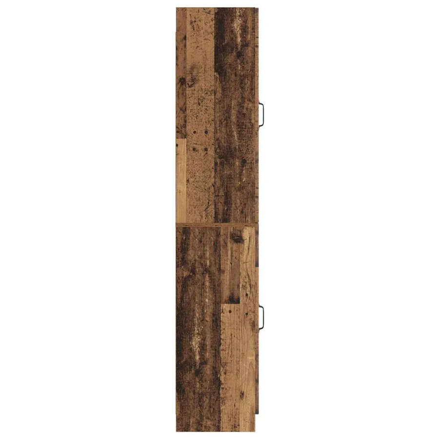 Ensemble de Meubles 2 pcs Bois ancien Bois d'ingénierie - 6
