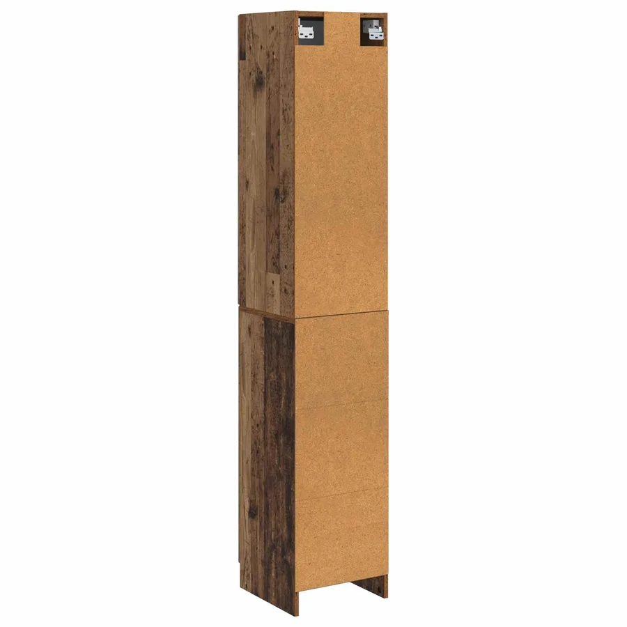 Ensemble de Meubles 2 pcs Bois ancien Bois d'ingénierie - 7