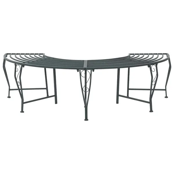 Banc d'Arbre 4-Nombre de places 160 x 80 x 44 cm Acier