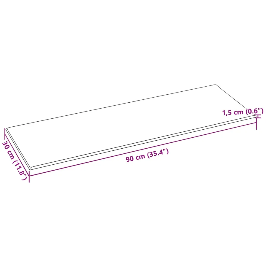 Tête de lit murale 12 pcs Jaune Velours - 6