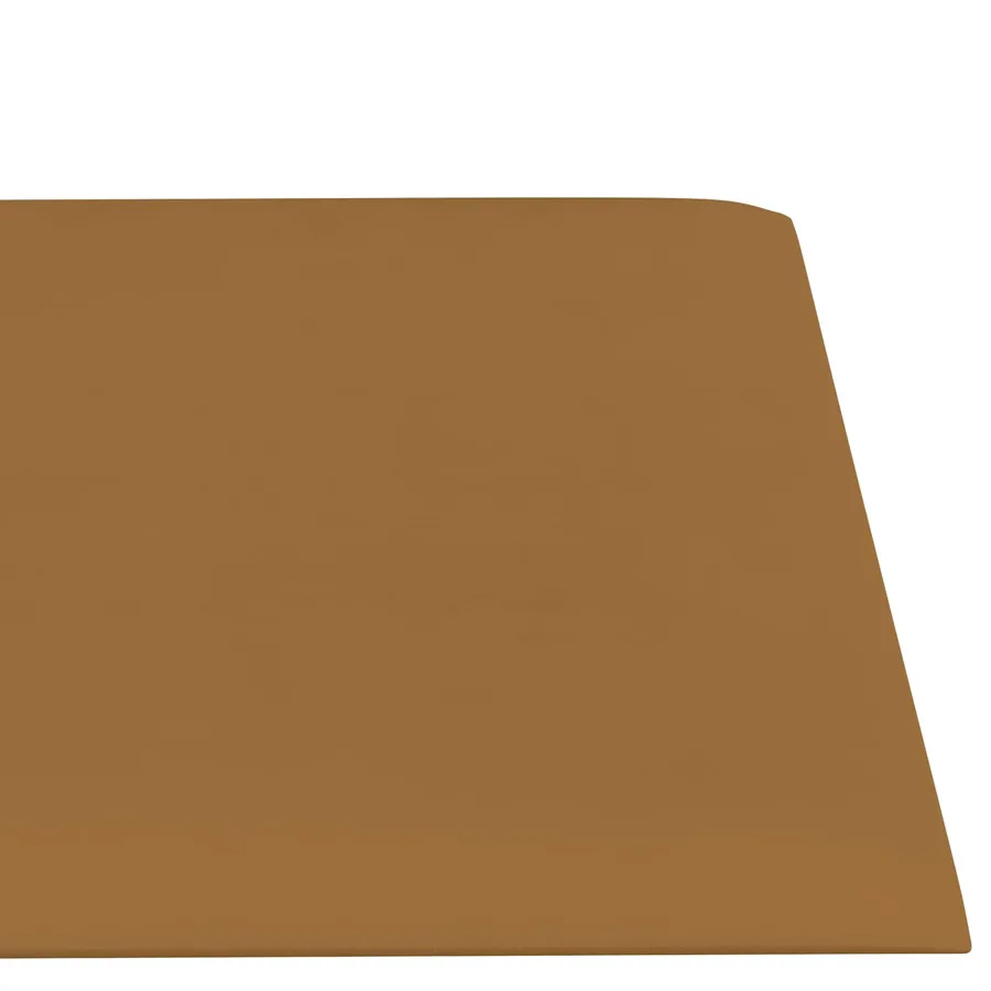 Tête de lit murale 12 pcs Marron 60 x 15 cm Velours - 5