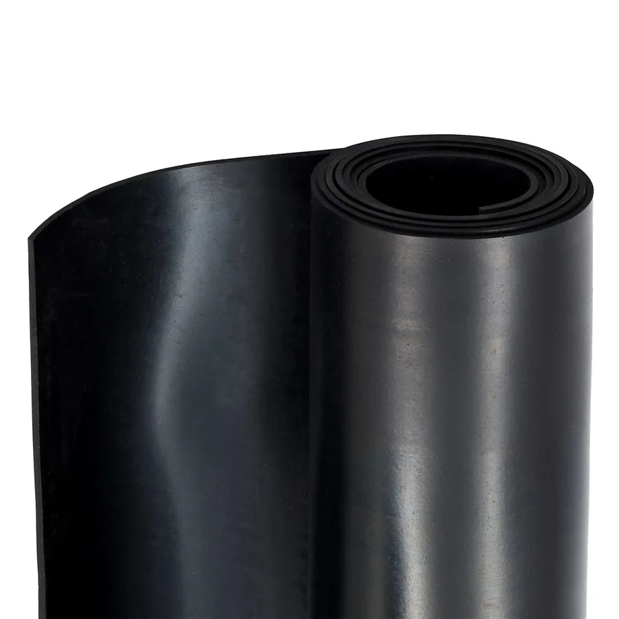 Tapis de sol Noir 1,2 x 2 m Caoutchouc - 6