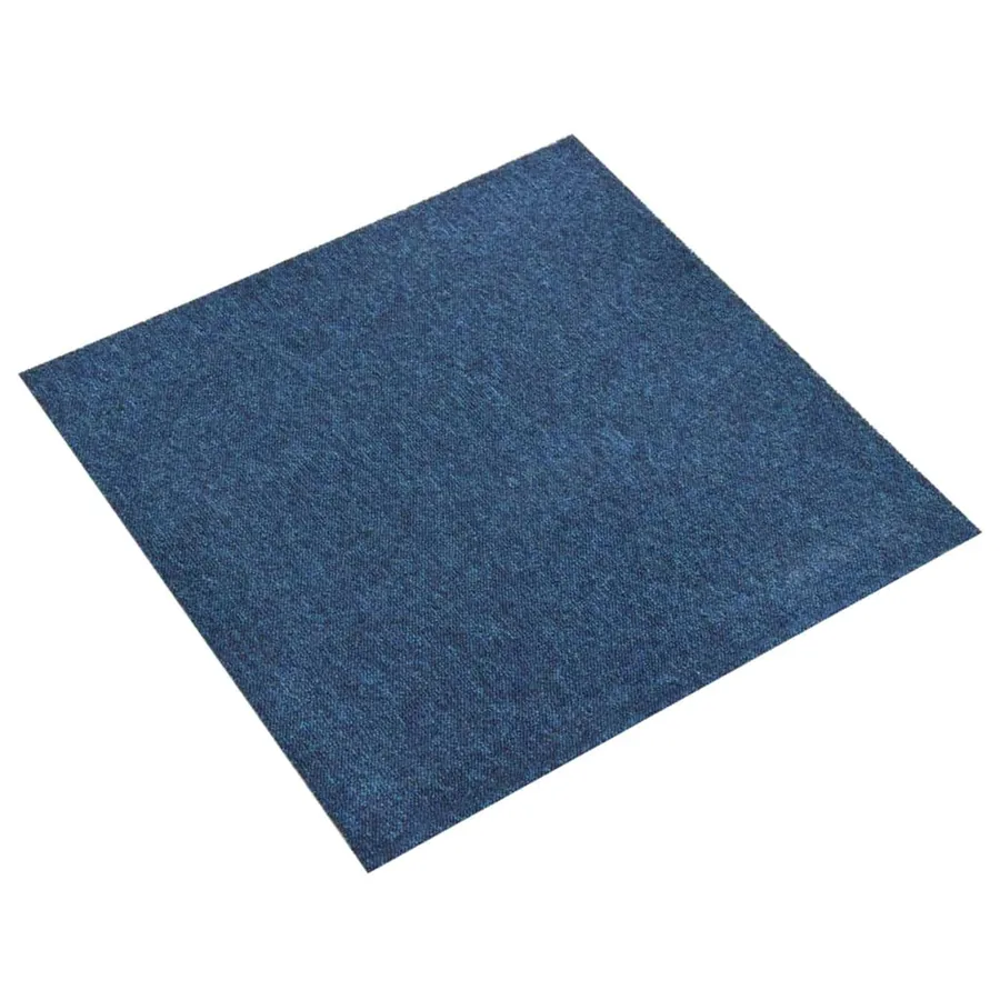Tapis 20 pcs Bleu foncé 50 x 50 cm 100% Polypropylène