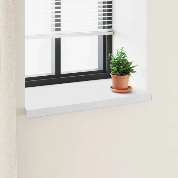 Appui de fenêtre Blanc 60 x 50 x 4,5 cm PVC