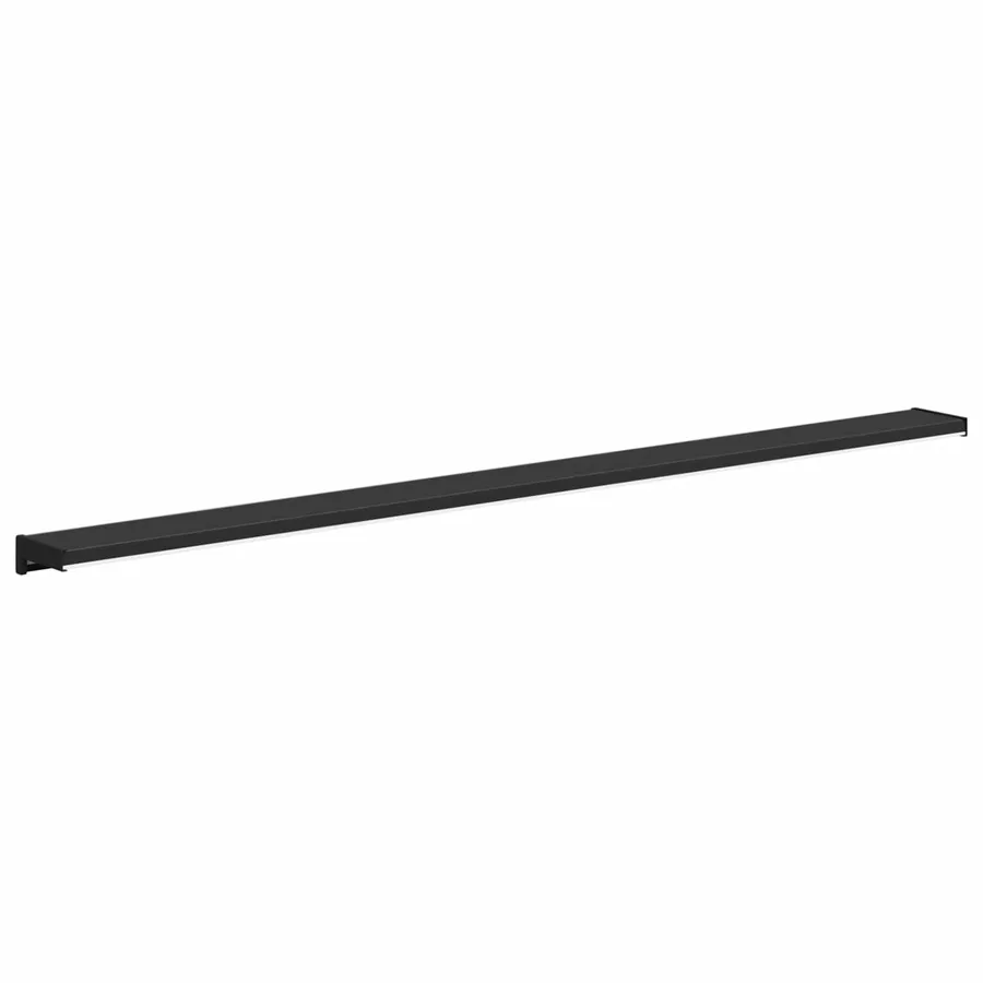Appui de fenêtre Noir avec grain de bois 120 x 10 x 4,5 cm PVC - 7