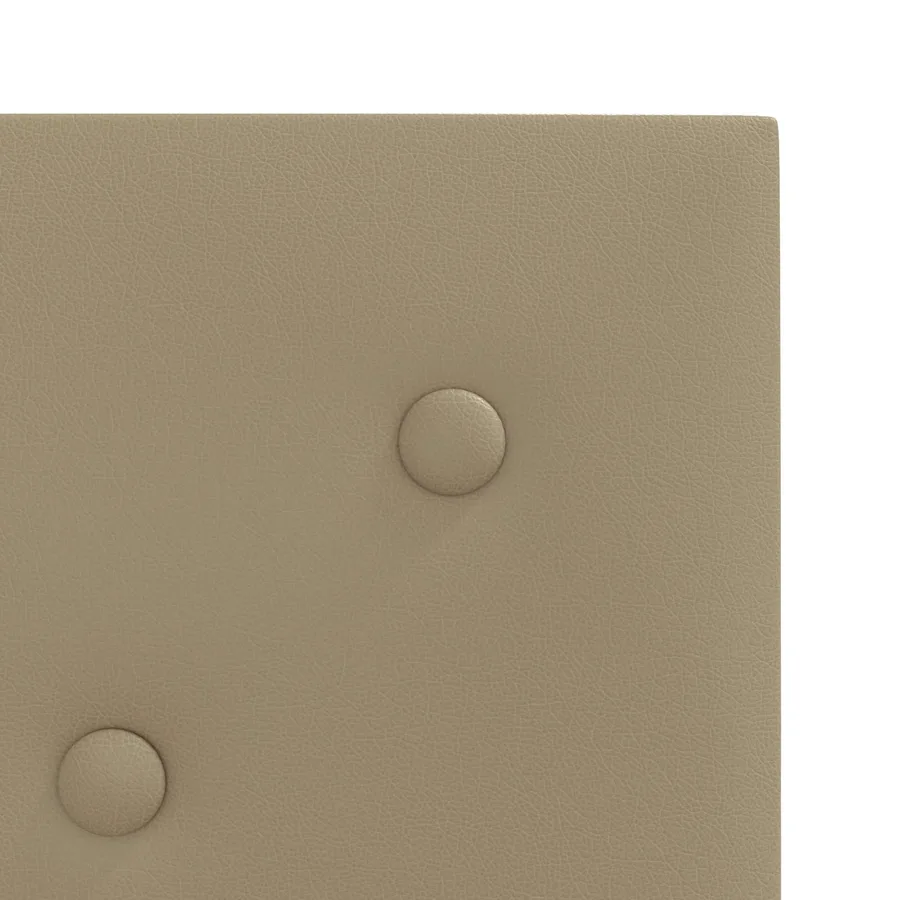 Tête de lit murale 12 pcs Cappuccino 30 x 30 cm Simili cuir - 5