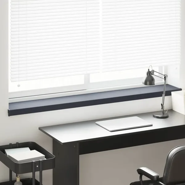 Appui de fenêtre Anthracite avec grain de bois PVC