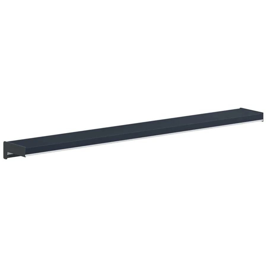 Appui de fenêtre Anthracite avec grain de bois 60 x 15 x 4,5 cm - 6