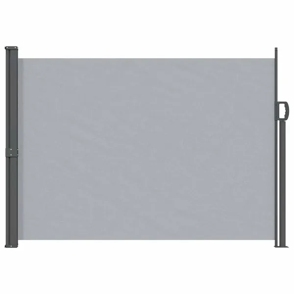 Store latéral rétractable 120 x 300 cm 100% polyester fer acier