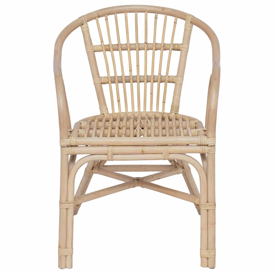 Chaise empilable Naturel 58 x 60 x 81 cm Rotin - 4