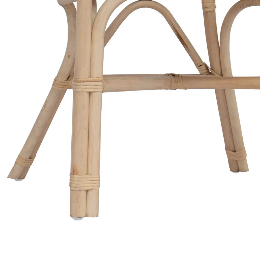 Chaise empilable Naturel 58 x 60 x 81 cm Rotin - 8