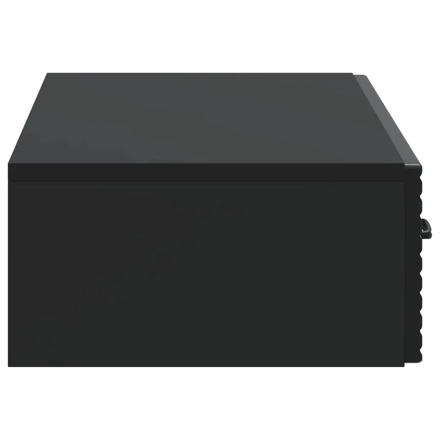 Table d'appoint murale Noir 87,5 x 34,5 x 17 cm - 6