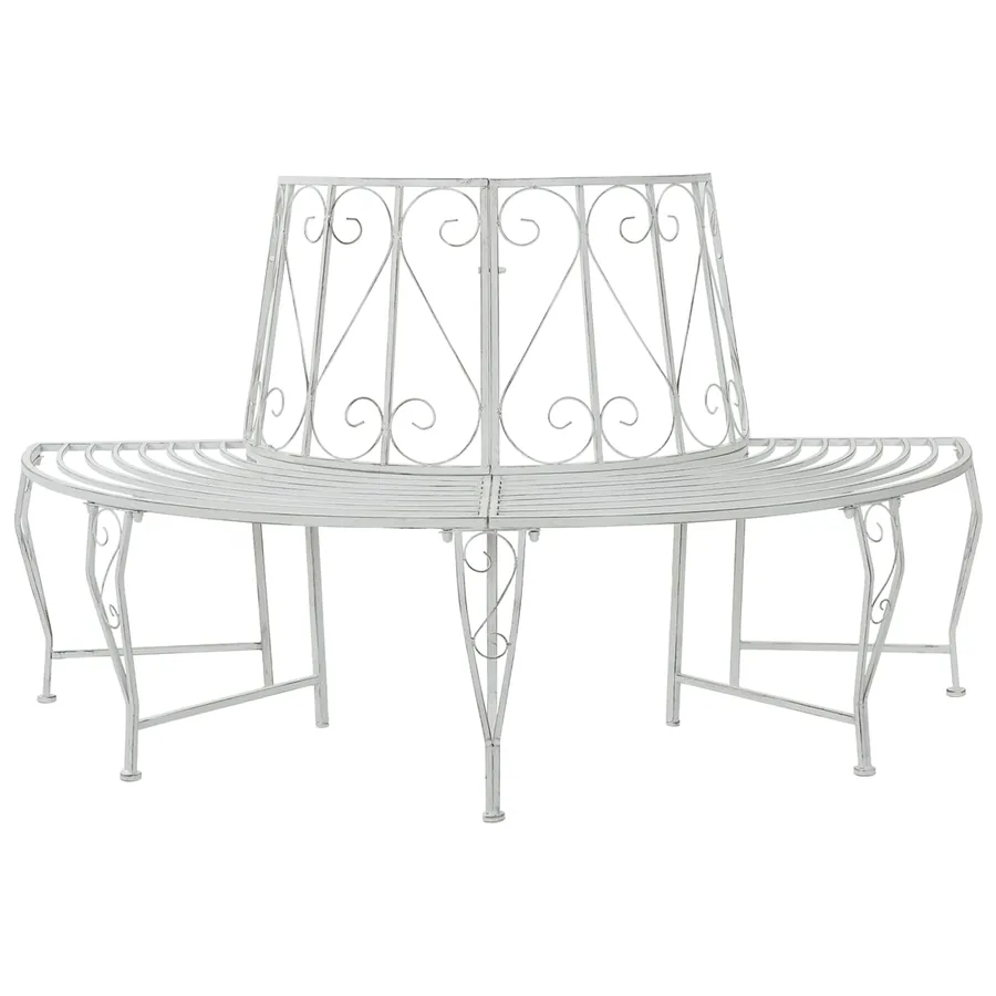Banc d'Arbre 4-Nombre de places 160 x 80 x 89 cm Acier