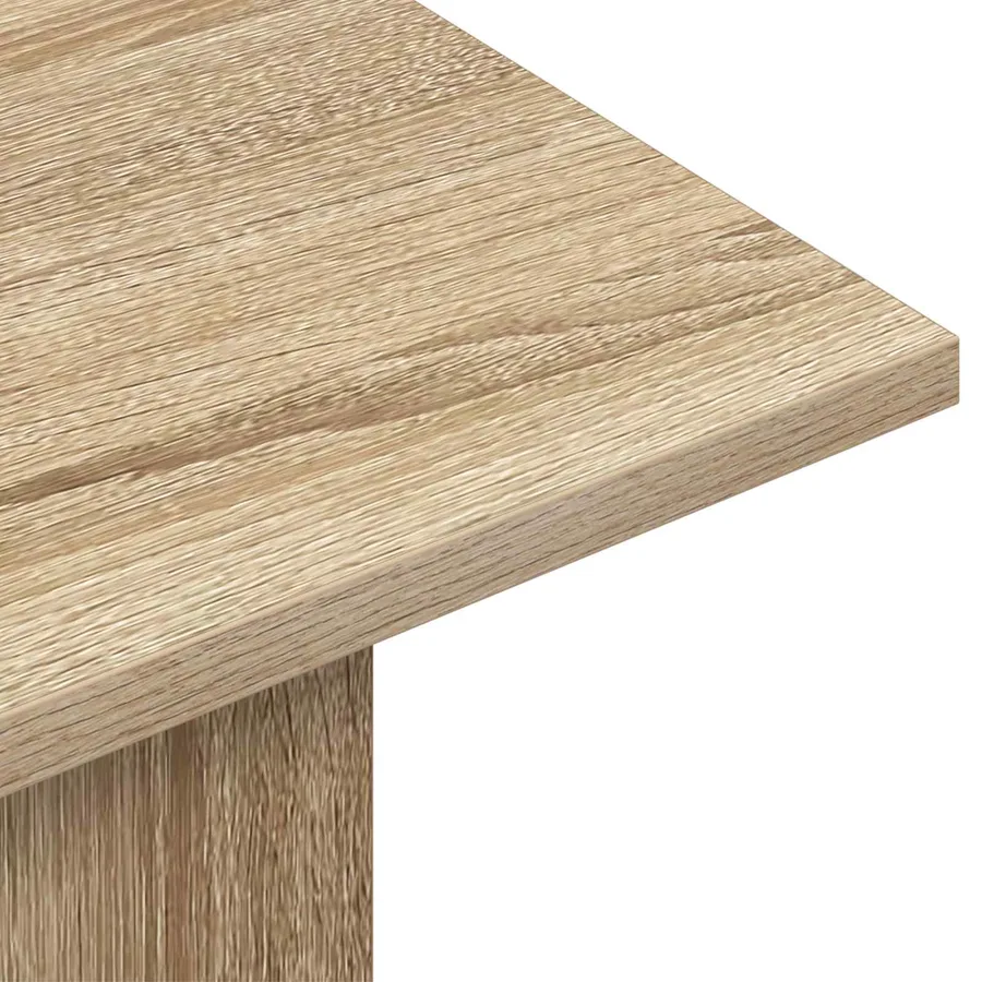 Table console Chêne Sonoma 100 x 30 x 75 cm Bois d'ingénierie - 8