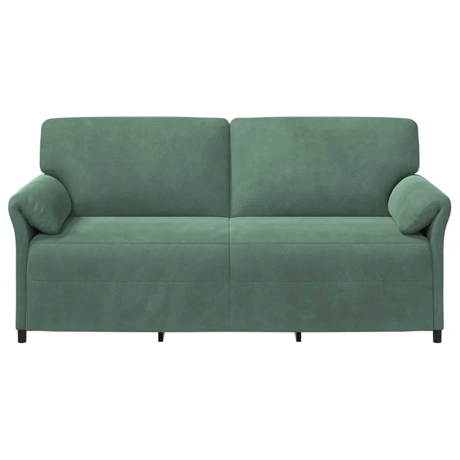 Sofa 3 places Vert Mer 198 x 83 x 95 cm Velours - 3