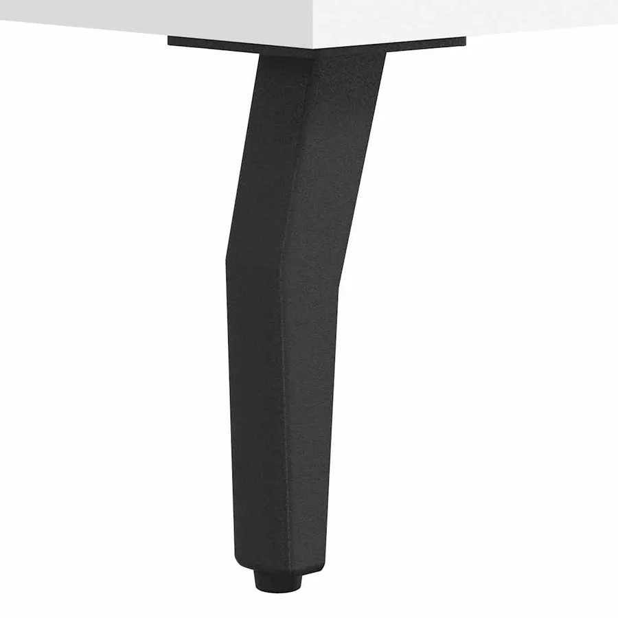 Buffet blanc 100x36x60 cm bois d'ingénierie - 11