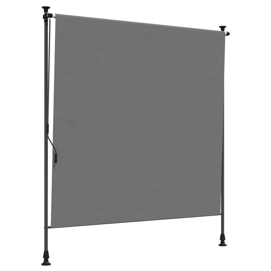 Store Roulant Extérieur Gris clair 120 x 270 cm - 2