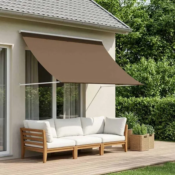 Auvent Taupe 150 x 150 cm