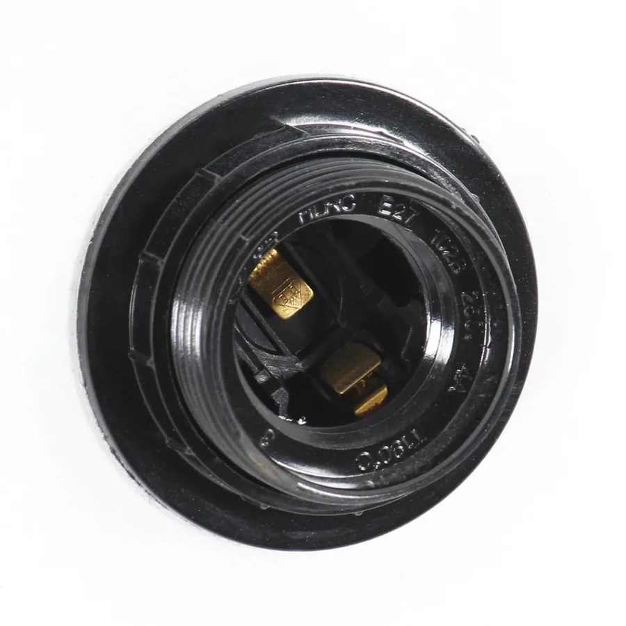 Lampe suspendue industrielle 25 W Noir Rond 30 cm E27 - 9